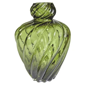 Vase i glas fra Speedtsberg - Tinashjem
