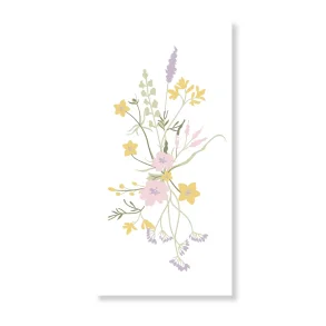 Servietter med blomster fra Speedtsberg - Tinashjem