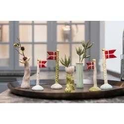 Flag 14 cm med Hjerter fra Speedtsberg p� bakke - Tinashjem