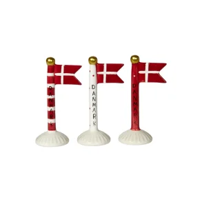 Flag 14 cm Danmark fra Speedtsberg - Tinashjem