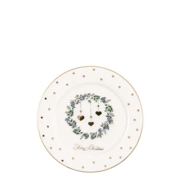 Zelda White small plate fra GreenGate - Tinashjem