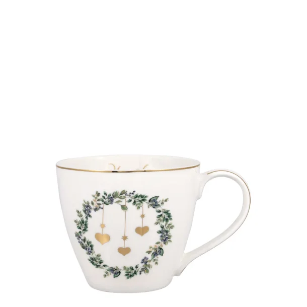 Zelda White mug fra GreenGate - Tinashjem
