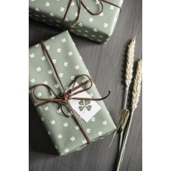 Til og fra kort med med blomster og kl�ver motiver 8 assorterede fra Ib Laursen p� gave - Tinashjem
