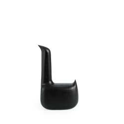 Normann Copenhagen Svane sort set fra siden - Fransenhome