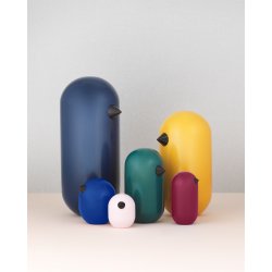 Normann Copenhagen Little Bird ink blue 4,5 cm flere st�rrelser - Fransenhome