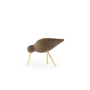 Normann Copenhagen Shorebird Walnut Brass medium - Fransenhome