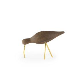 Normann Copenhagen Shorebird Walnut Brass large - Fransenhome