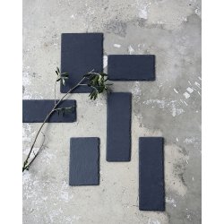 Nicolas Vah� skifer plade Slate 30 x 10 x 0,5 cm i forskellige st�rrelser - Fransenhome