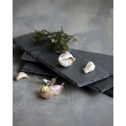 Nicolas Vah� skifer plade Slate 30 x 10 x 0,5 cm med urter - Fransenhome