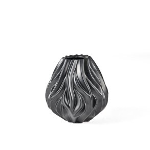 Mors� Flame vase sort 19 cm - Fransenhome