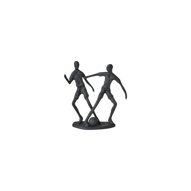 Metalfigur foldboldspillere fra Speedtsberg - Tinashjem