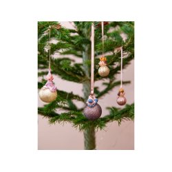 Medusa julekugle My first Christmas Girl p� tr� - Fransenhome