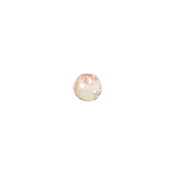 Lysestage diamant 5 cm rosa fra Speedtsberg - Tinashjem
