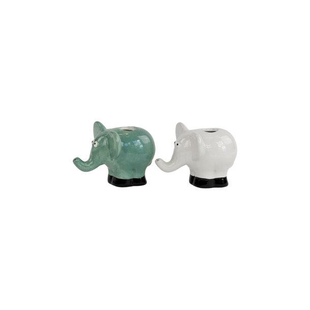 Vase elefant 2 forskellige fra Speedtsberg - Tinashjem