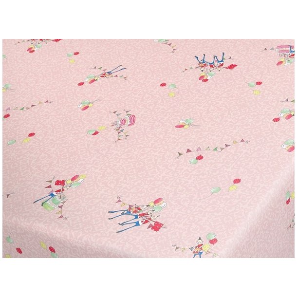 Medusa dug f�dselsdag pink pris pr. cm - Tinashjem