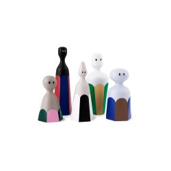 Normann Copenhagen Tivoli Fantasy Figurines King Lollipop sammen med andre figurer i serien - Fransenhome