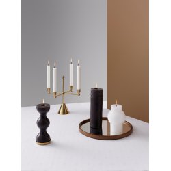 Normann Copenhagen Tivoli Block Candle Dome White p� bakke med andre farver - Fransenhome