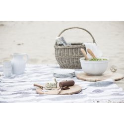 Mynte Pure White cafe latte fra Ib Laursen p� strandtur picknik - Tinashjem