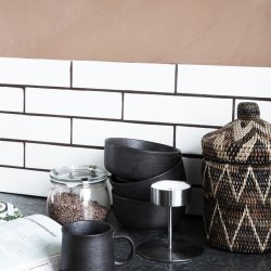 House Doctor fyrfadsstage Anit s�lv - Fransenhome