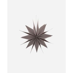 House Doctor stjerne Capella br�ndt r�d og hvid 50 cm - Fransenhome