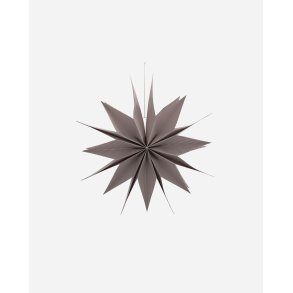 House Doctor stjerne Capella br�ndt r�d og hvid 50 cm - Fransenhome