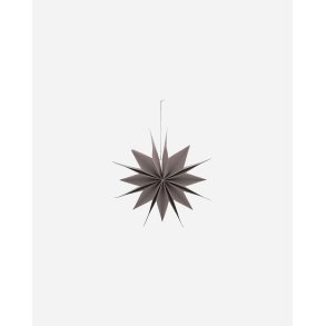 House Doctor stjerne Capella br�ndt r�d og hvid 30 cm - Fransenhome