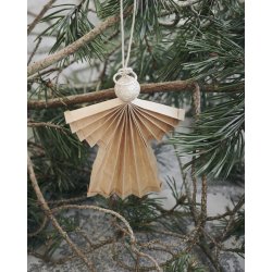 House Doctor Angels natural 24 cm p� juletr� - Fransenhome