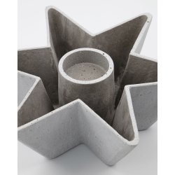 House Doctor Mold star lysestage til bloklys - Fransenhome