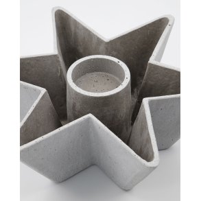 House Doctor Mold star lysestage til bloklys - Fransenhome