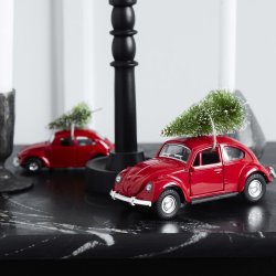 House Doctor XMAS CAR mini r�d 8,5 cm