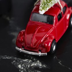 House Doctor XMAS CAR mini r�d 8,5 cm