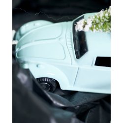 House Doctor xmas car light blue mini 8,5 cm til dekoration p� julebordet - Fransenhome