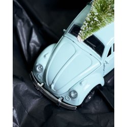 House Doctor xmas car light blue 12,5 cm til dekoration p� julebordet - Fransenhome