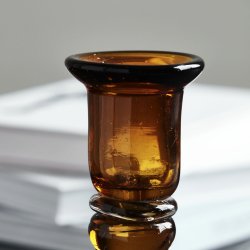 House Doctor Lysestage Glee Amber til lys - Fransenhome