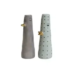 Vase and gr� 2 forskellige fra Speedtsberg - Tinashjem