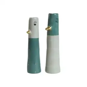 Vase and aqua og light aqua 2 forskellige fra Speedtsberg - Tinashjem