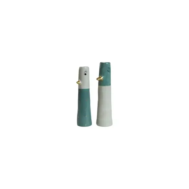 Vase and aqua og light aqua 2 forskellige fra Speedtsberg - Tinashjem