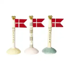 Flag 14 cm Hip hip Hurra fra Speedtsberg - Tinashjem