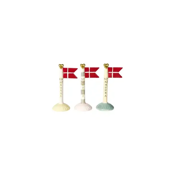 Flag 14 cm Hip hip Hurra fra Speedtsberg - Tinashjem