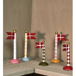 Flag 14 cm Harlekintern fra Speedtsberg p� hylde - Tinashjem