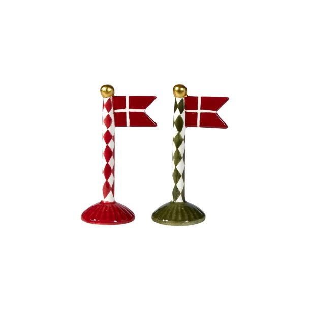 Flag 14 cm Harlekintern fra Speedtsberg - Tinashjem