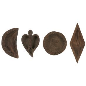 Tr�bageforme assorterede UNIKA fra Ib Laursen - Tinashjem