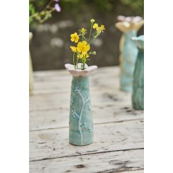 Vase blomst 2 forskellige fra Speedtsberg aqua - Tinashjem