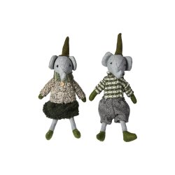 Elefant 22 cm fra Speedtsberg pige og dreng - Tinashjem