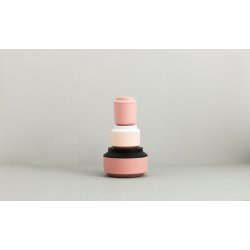Normann Copenhagen Geo L�gkrukke blush/sort diameter 10 cm 3 farver og st�rrelser - Fransenhome