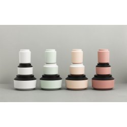 Normann Copenhagen Geo L�gkrukke blush/sort diameter 10 cm alle farver og st�rrelser - Fransenhome