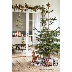 Julehjerte til oph�ng fra My Nostalgic Christmas r�d fra Ib Laursen p� juletr� - Tinashjem