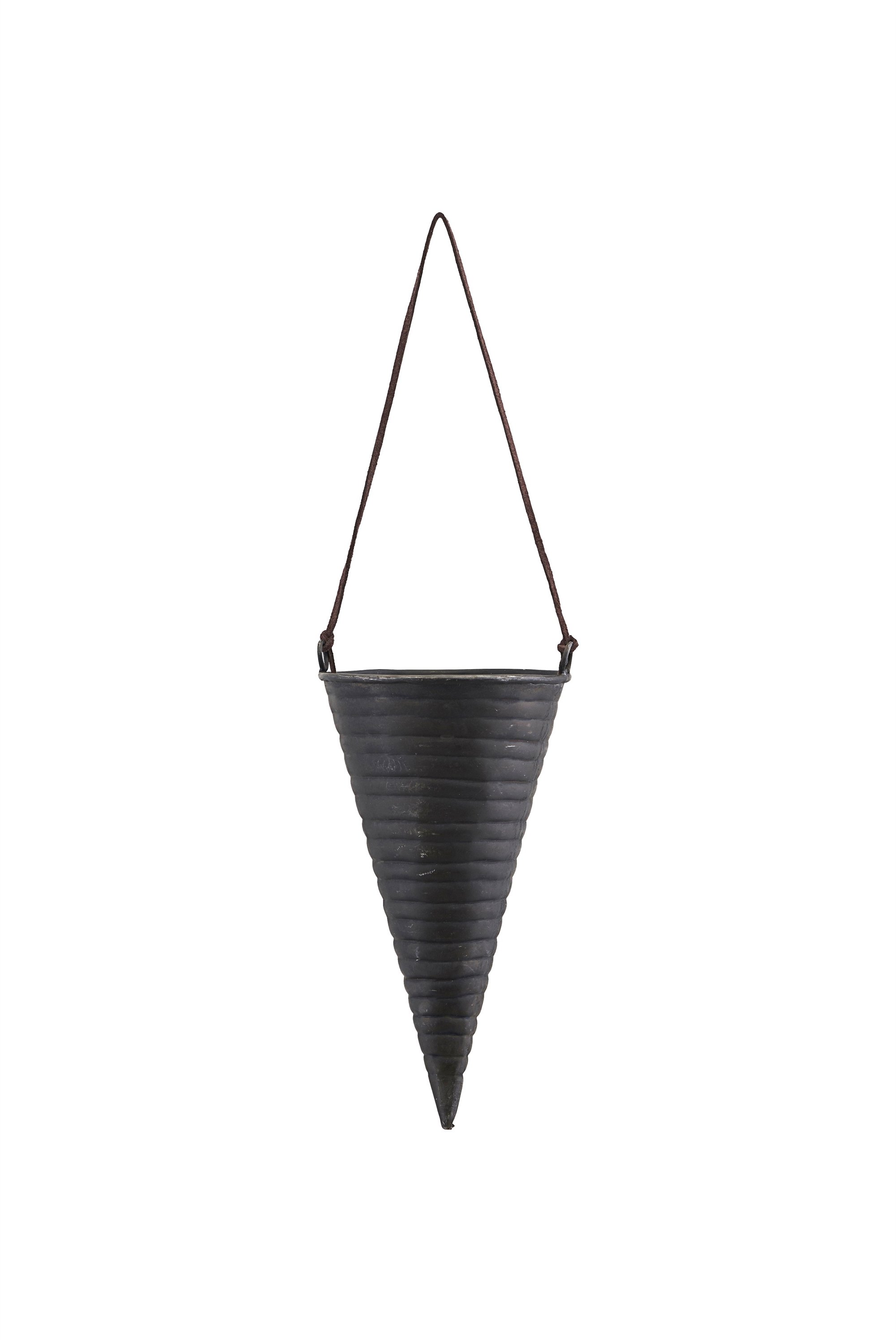 House Doctor kr�mmerhus Inaya cone sort 18 cm til oph�ng - Fransenhome
