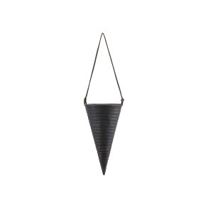 House Doctor kr�mmerhus Inaya cone sort 18 cm til oph�ng - Fransenhome