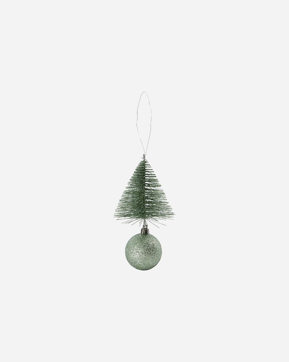 House Doctor juletr� Tree Frost Dusty Green p� julekugle - Fransenhome